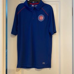 EUC Chicago Cubs dry fit polo